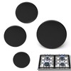 Loszaral 4-Pcs Gas Stove Burner Cap Set - Burner Cover