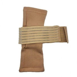 Domestic Ankle Support Compression Band for Running, Fitness, Sports & Joint Protection Jiji Skin/L (24-26cm)