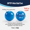 OPTP Mini Balls - Vinyl Air-Filled Self-Massage Ball Set (2