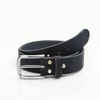 Cinturón de piel de vacuno de 1.5 pulgadas para hombre,