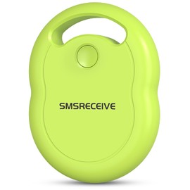 Air Tracker Tag-1 Pack [Apple MFI Certified], Smart Bluetooth Tracker Works with Apple Find My APP (iOS Only, Not for Android), Key Finder and Item Locator Smart Tag for Keys, Luggage, Backpack(Green)