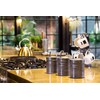 KitchenCraft Industrial Kitchen Vintage-Style Metal Coffee Canister, 1 L (1.75