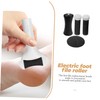Mikinona Replacement Roller Heads for Electric Foot File Tool Refill