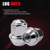 Dtomi Wheel Lug Nut, Nut Wheel M14*1.5-13/16" 21mm Hex, 36mm