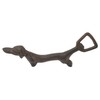 Cast Iron Handheld Dachshund Bottle Opener