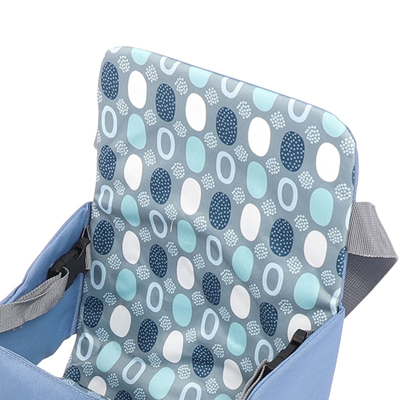 Toddler Booster Seat Portable Foldable Polyester Fibre Increasing Booster Cushion
