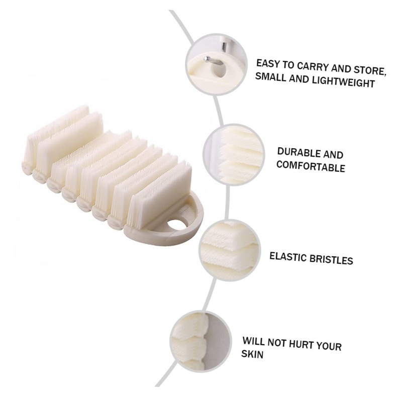 Ipetboom Nail Cleaning Brush Soft Bristles for Gentle Dust Removal