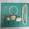 Lomeri Hair Ornament with Rope Arrangement and Dried Flowers, Available