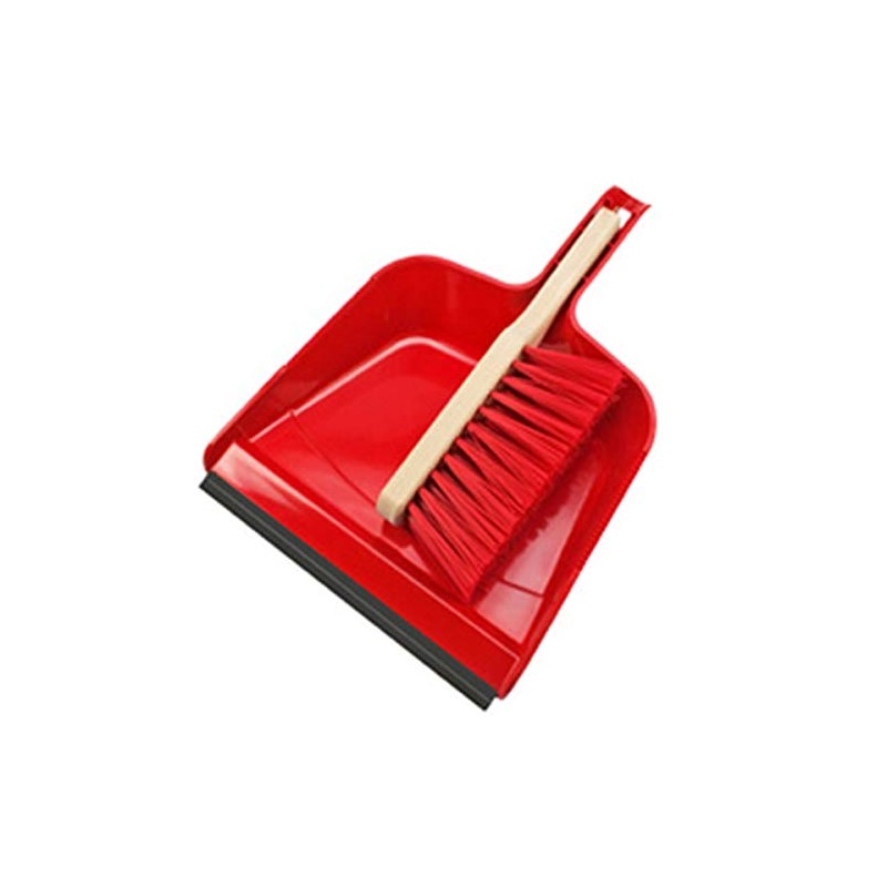 Peggy Perfect Construction Site Dustpan and Brush Set – Red 4006938031853