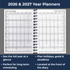 2026 A5 Week to View Diary - Wiro Bound Hardback