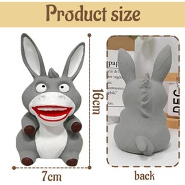 Donkey Toy for Stress Reduction, Donkey Squeeze Toy, Squishy Donkey Toy, Donkey Stress Toy, Latex Donkey Toys, Funny Grey Donkey Toy, Stretch Donkey Toy, Donkey Stress Relief Toy