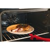 HIC Kitchen Oven Rack Jack, Non-Stick Silicone, Heat Safe, For