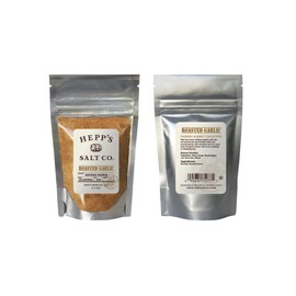 Hepp's Salt Co, Roasted Garlic Salt, 2.5 oz Pouch