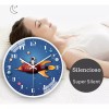 Dolores Reloj Digital De Pared Sala Modern Redond Silen 3d