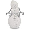 Perfectly Presented by Pavilion Gift Joy Snowman Figurine, 4-1/2-Inch Tall