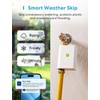 meross WiFi Water Hose Timer, Smart Sprinkler Timer with Brass