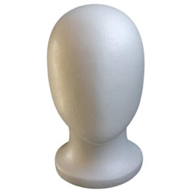 Styrofoam Head Mannequin Wig Stand Display