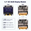 1.3 Inch OLED Display with I2C 128 x 64 Pixel