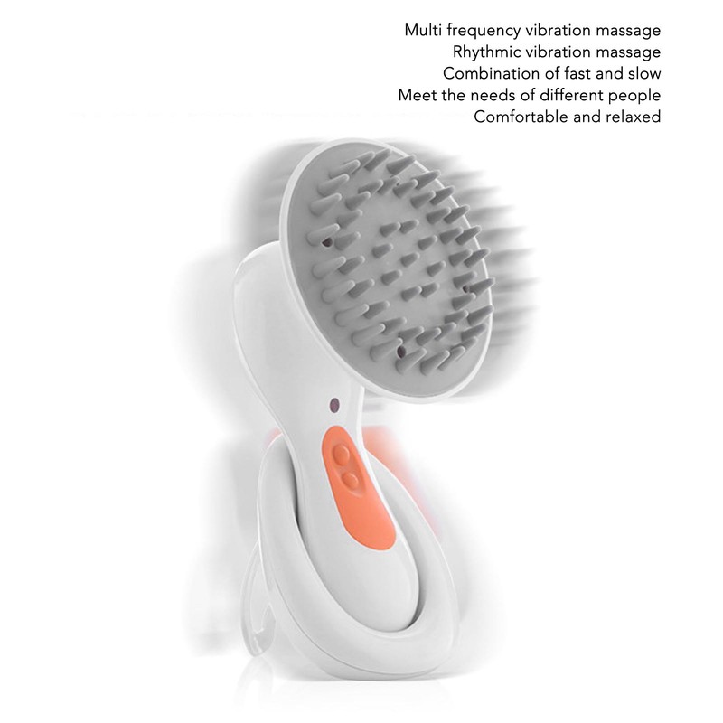 Electric Scalp Massage Brush Kneading Waterproof Rechargeable Multi Functional Vibration