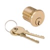 Em-D-Kay #1755 High Security Mortise Cylinder with 2 Angle Cut Keys