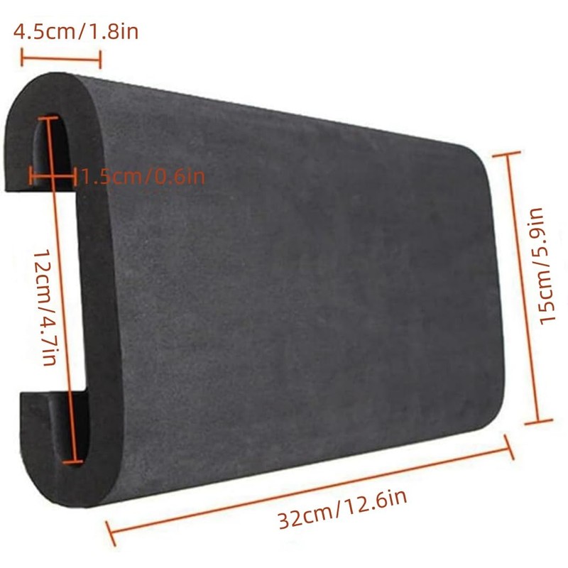 2Pcs Dragon Boat Paddle Seat,Pad Boat Cushion EVA 32cmx15cmx4.5cm,Protector Dragon