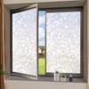 3D Pebble Window Privacy Film, Frosted Glass Window Film,Vinyl Decorative