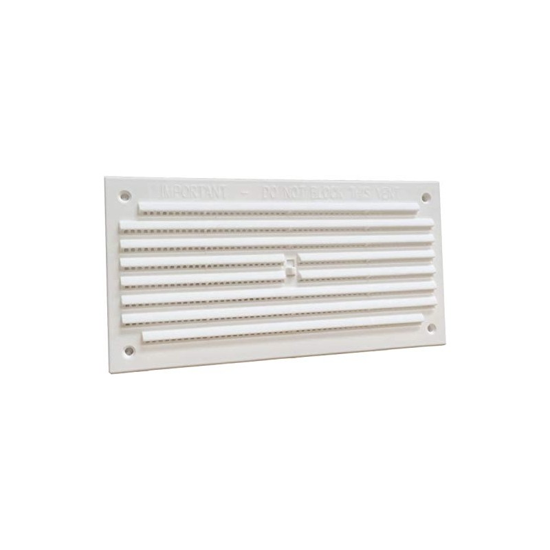 TIMCO 1219W White Timloc 6x3 Plastic Internal Hit and Miss