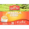 Quik Tea Masala Spiced Chai - 10 Pouches (Pack of