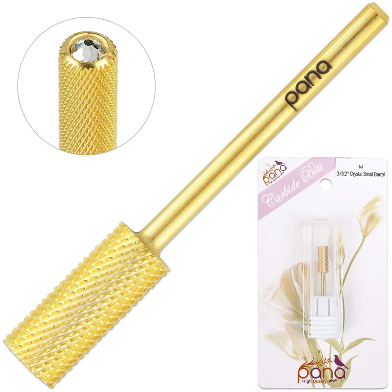 PANA Crystal Top Nail Drill Bits - 3/32'' Small Barrel
