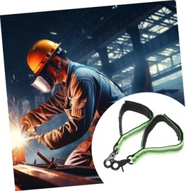 iplusmile Firefighters Glove Straps 2pcs Firefighter Work Gloves Keychain Practical Hook Firefighting Accessories