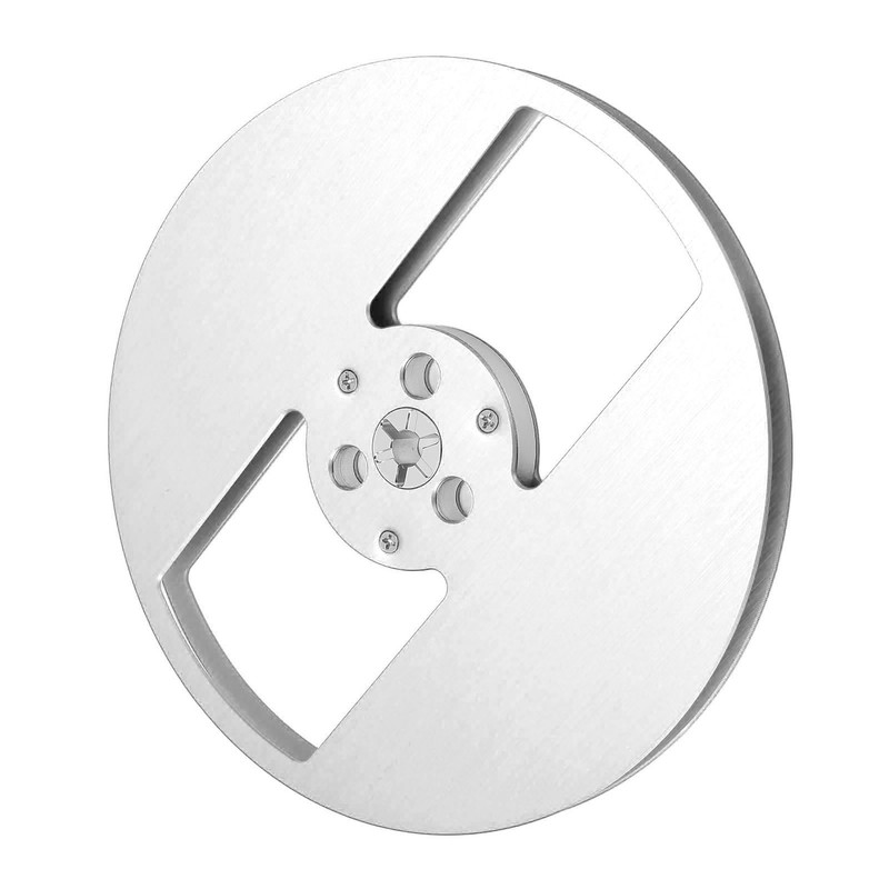 1/4 7 Inch Empty Reel Aluminum Alloy 2 Hole Opening
