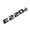 MCK Auto - E220d Glossy Black Front Rear Wing Black