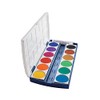 Herlitz Herlitz 10116655 Schulmalfarben bzw. Deckfarbkasten, 12 Farben inklusive Deckweiß