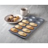 Fox Run Non-Stick Madeleine Pan, Carbon Steel, 12-Cup,Grey
