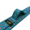 S&W SHLAX&WING Men's Extra Long Necktie Set with Pocket Square