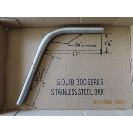 schwinn ,cruiser , chopper , low rider laid back seat post for schwinn bicycle 7/8 upper x 13/16 lower USA made new