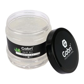 Gabri Professional Hair Gel Series 250 ml - Strong Hold Hair Styling Gels - High Gloss, Anti-Frizz Effect, Edge Control - For All Hair Types (250 g (1 Pack), Crystal)