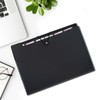 DoocliB Document Folder A4 7 Compartments, Expanding File with Labels,
