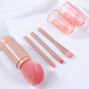 Portable makeup brush cosmetic brush face brush makeup brush cosmetic brush 3ea