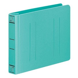 Kokuyo flat file PP Cover Resin Binding Hardware 2 Hole B6 horizontal 250 Sheets Accommodate Green Flat – hw18ng