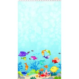 SusyBee Easy "Burrito" Pillowcase kit FREE Pattern w/Tutorial fabric fish