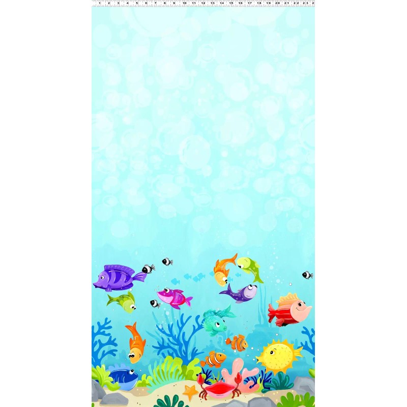 SusyBee Easy "Burrito" Pillowcase kit FREE Pattern w/Tutorial fabric fish