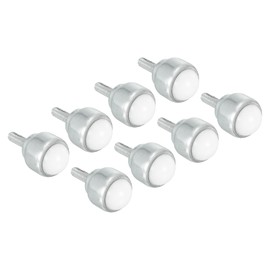 PATIKIL Roller Ball Transfer Bearing 3/4", 8 Pack Load 15lbs Stud Mounted Nylon Ball Rotation Caster Unit for Conveyor Roller Stand Transmission