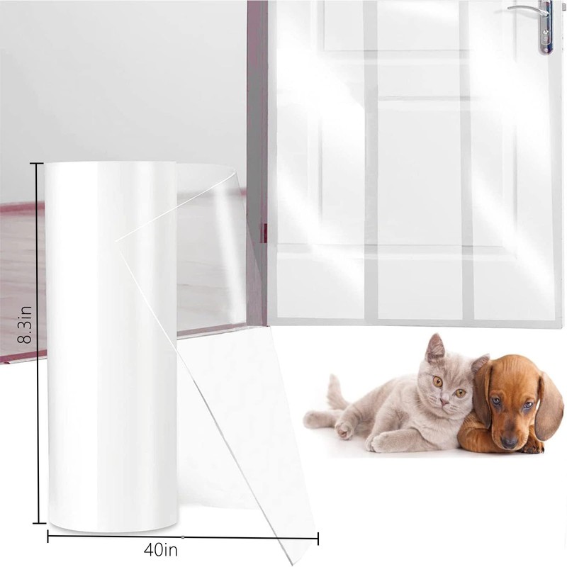 Piezas Protector de Puertas para Perro, 4 Protector de Muebles