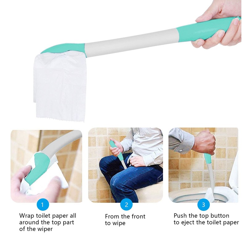 Butt Wiping Aid - Long Reach Comfort Wiper - Self