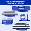 Haokelball Volleyball Training Equipment Net Station Portable Volleyball Practice Net