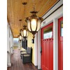 Moddeny Rustic Victorian E26 Exterior Ceiling Pendant Light American Outdoor