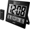 Sharp Atomic Clock – Never Needs Setting, Jumbo 3” Easy-Read