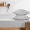 Wake In Cloud - Queen Fitted Sheet Set, 1000TC Ultra