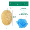 Esponja Exfoliante 100% Natural De Lufa Esponja De Lufa